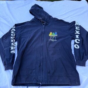 Mexico Tourist Zip Hoodie Los Algodones Baja California No Bad Days graphic